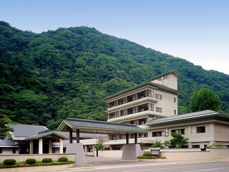 Ryokan Kinranso Hanayama Koriyama  Dış mekan fotoğraf